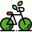 Eco bike icon